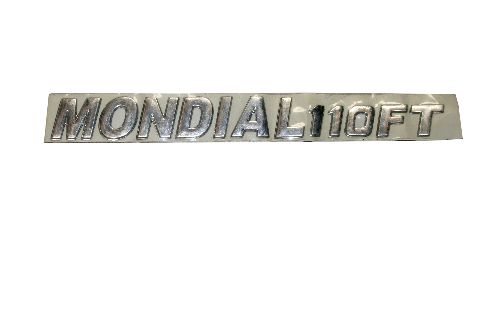 Y4MON0070A0257_001 Sele Altı Yan Kapak Amblemı Takım - Mondial 110 Ft - Görsel 1