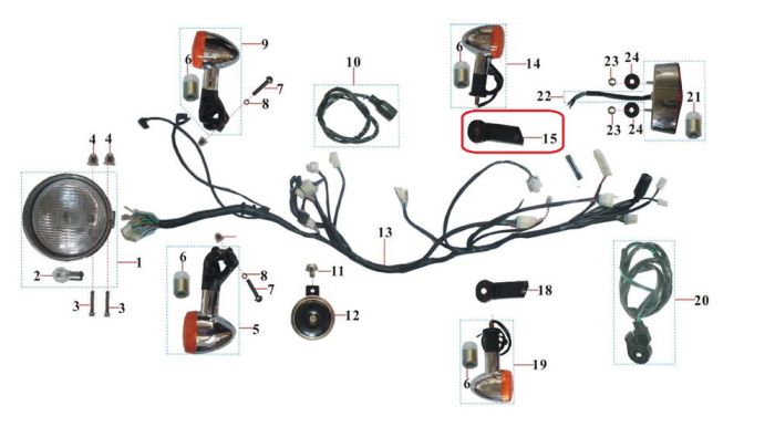 dd-250e-9b-arka-sinyal-braketi-s_MjA2NjMxOTM1_1-1 Regal Raptor DD-250E-9B Arka Sinyal Braketi Sağ - Görsel 1