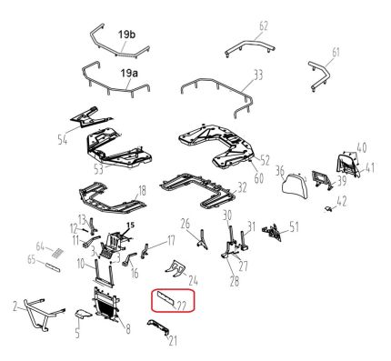 Regal Raptor F320 Su Hazne Alt Koruma Kapak Braketi