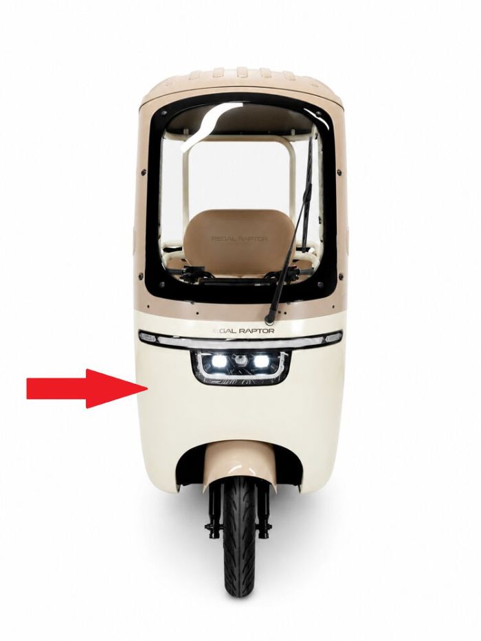 Regal Raptor Fenix Pro Far Grenajı Krem - Görsel 1