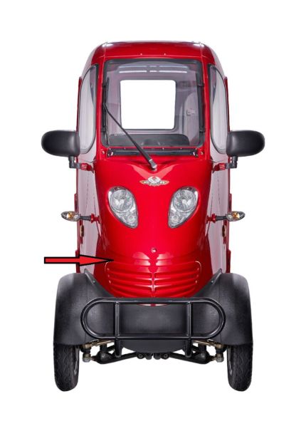Regal Raptor K4 Ön Burun - Davlumbaz Kırmızı